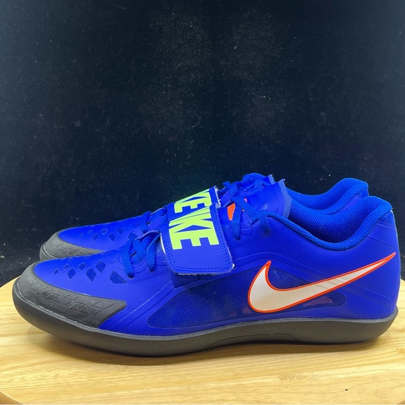 Nike Zoom Rival SD 2 Throwing Track Shoes Rotational Blue Men’s Size 11.5 New - Picture 2 of 10